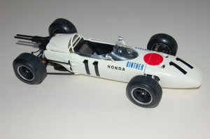 Honda RA272, 1965 (desirable Tamiya die-cast).